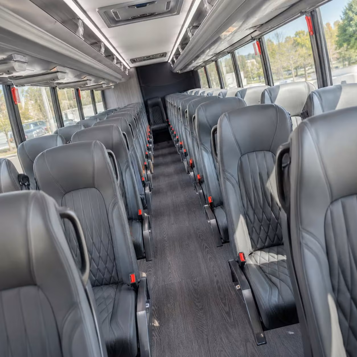 35 passenger minibus inside