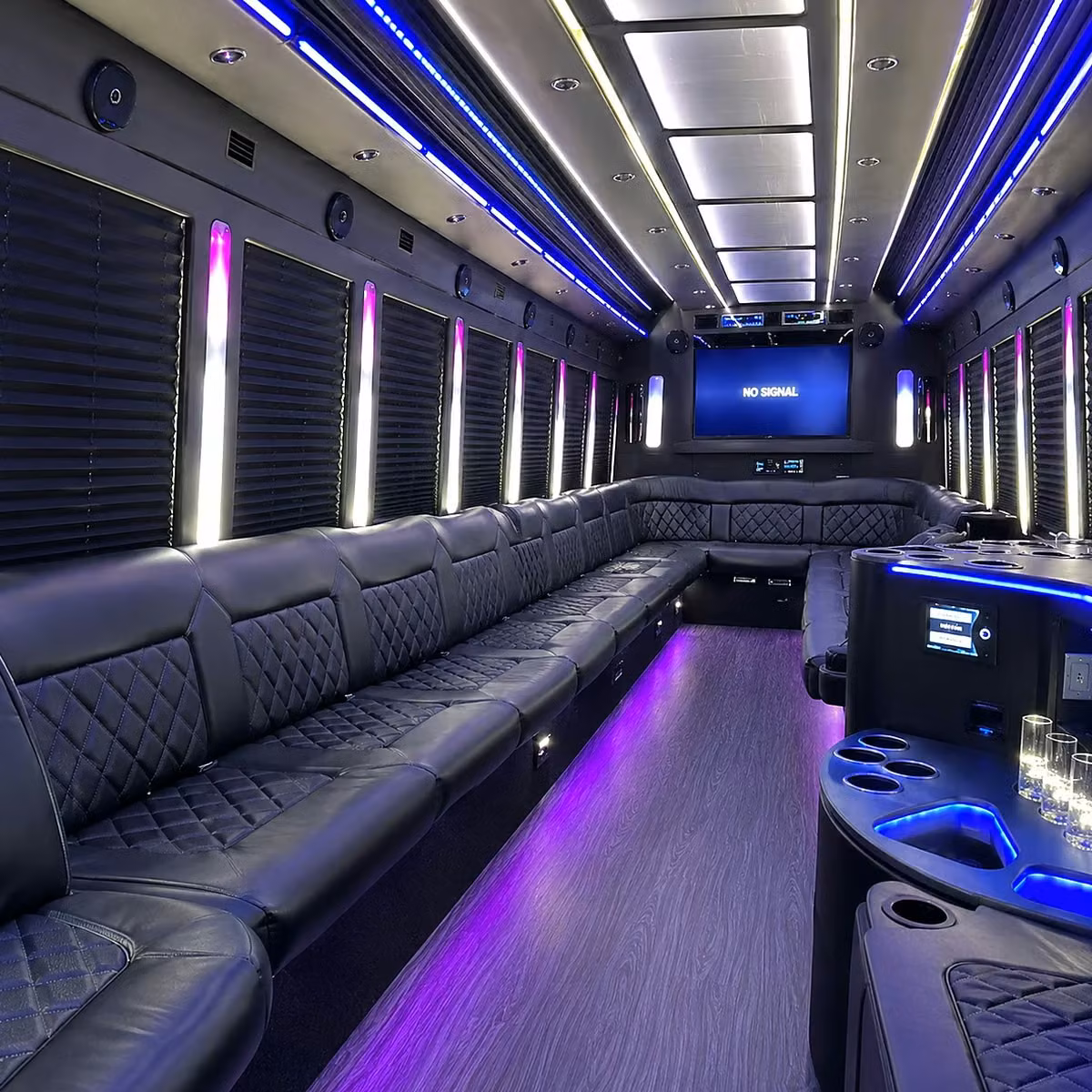 party bus inside