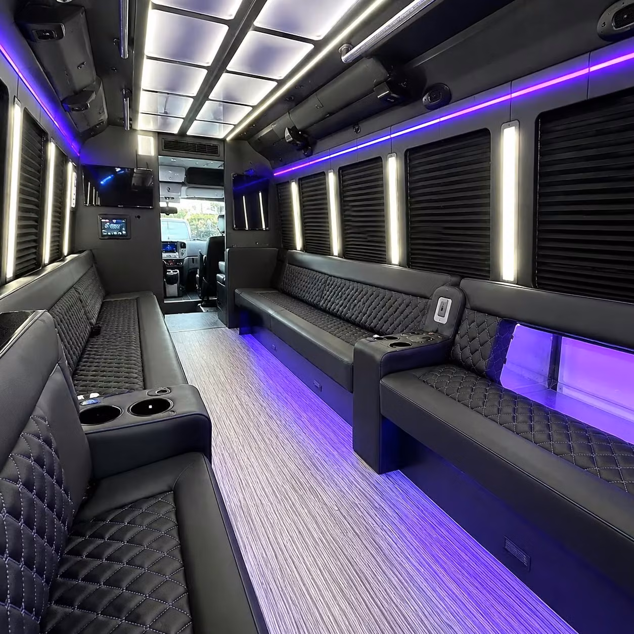 party bus interior
